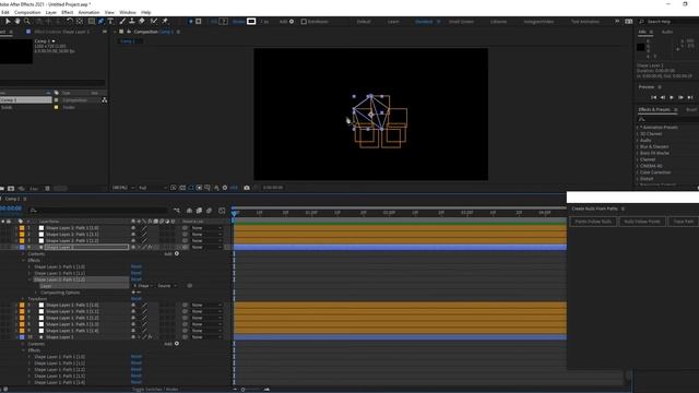 After Effects Tips - Easily Control Points on Shape Paths смотреть онлайн