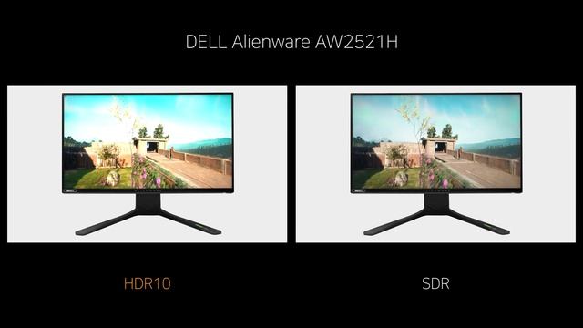 Game HDR - DELL Alienware AW2521H смотреть онлайн