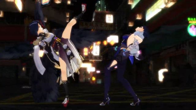 Kujou Sara vs Yelan смотреть онлайн