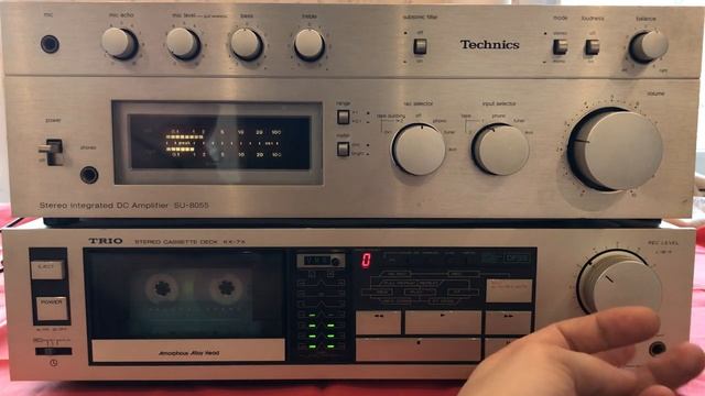 Trio Cassette deck KX 7X смотреть онлайн