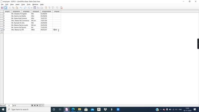 Database concepts using #LibreOffice #Base | SOP2 | 12 Commerce | Maharashtra State Board смотреть онлайн