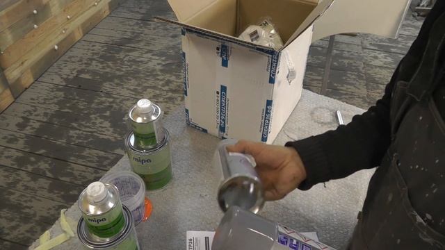 Распаковка посылки. Материалы для кузовного ремонта. Магазин Спектр36.