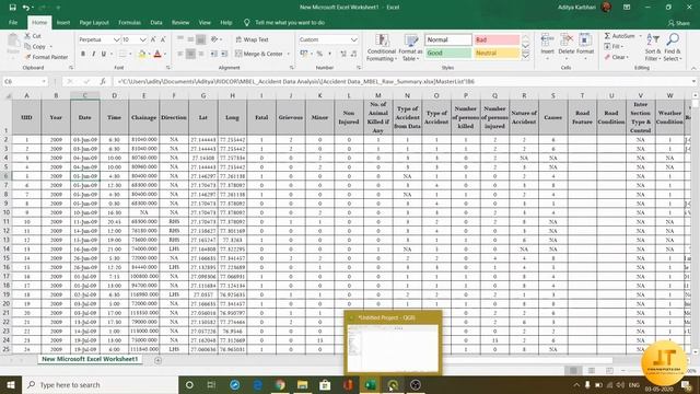 ROAD SAFETY| ACCIDENT ANALYSIS| BLACKSPOT IDENTIFICATION|PREPARATION OF HEATMAP USING QGIS смотреть онлайн