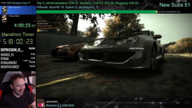 Twitch Controls NFS Most Wanted: Chaos Mod! | KuruHS смотреть онлайн