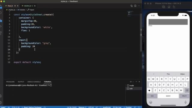 React Native Tutorial 17 - Creating custom buttons in React Native смотреть онлайн
