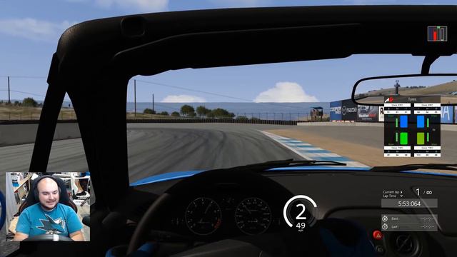 Assetto Corsa - What Happens When You Drop a V8 in a Mazda Miata? смотреть онлайн