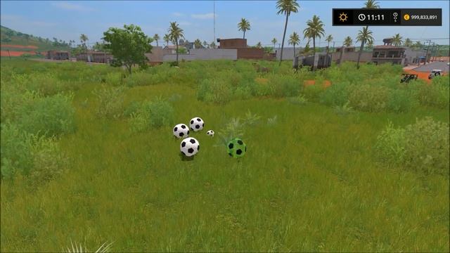 Farming Simulator 17 | FOOTBALL PLAYING w/ JCB TRACTOR | BALL PLACEABLE MOD!! смотреть онлайн