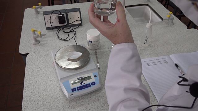 Preparing a standard solution of sodium hydrogen sulfate C0162 смотреть онлайн
