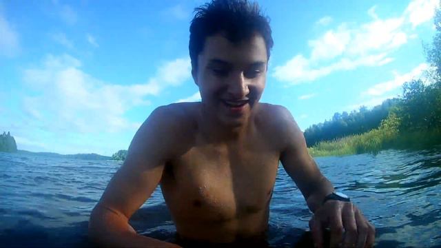 Поход номер 2. Часть 2. Пошли купаться. Развлекаемся. смотреть онлайн