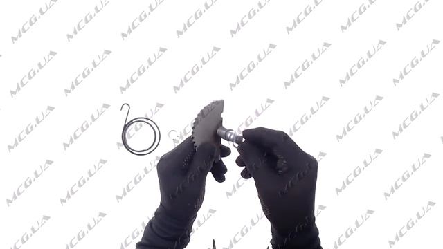 Сектор заводной (полумесяц) Honda DIO 27 смотреть онлайн