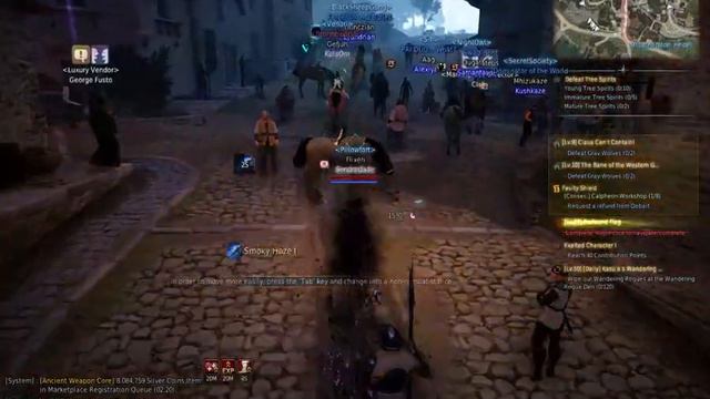 Black Desert Heidel Benchmark (fps top left) смотреть онлайн