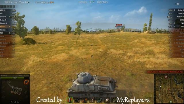 WOT: Prohorovka - PzKpfw S35 739 (f) - 11 frags - смотреть онлайн