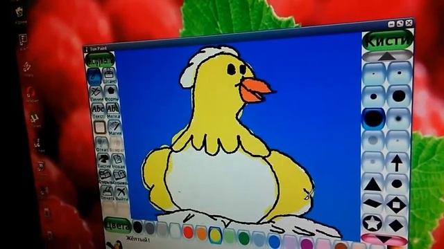 Как рисовать курочку в такс пейнт смотреть онлайн