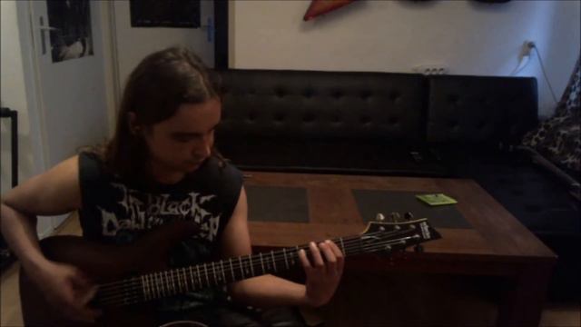 The Black Dahlia Murder - To a breathless oblivion guitar cover смотреть онлайн