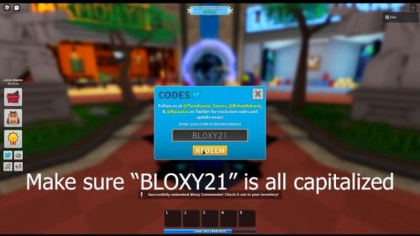 BLOXY COMMANDER CODE | TDS (Roblox)