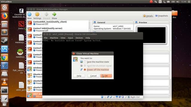 How to Solve Virtualbox - FATAL, No bootable medium found! System halted. смотреть онлайн