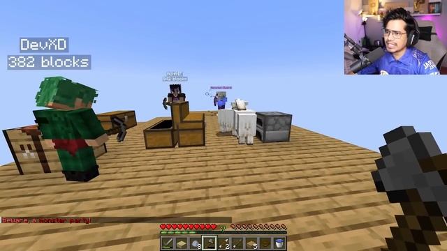100 Days In Minecraft Oneblock With Friends ?| Part 1 смотреть онлайн