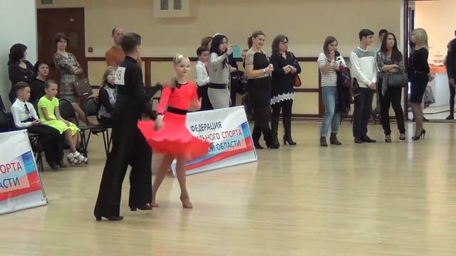 Турнир по бальным танцам 6. 11. 2016 г. Калуга. Ча-ча-ча, юниоры-1 D класс смотреть онлайн