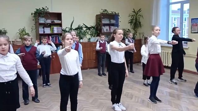 Флешмоб Колёсики, колёсики и красивый руль 4а шк163