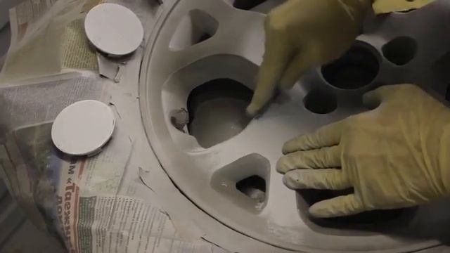 Покраска дисков матовым лаком без пескоструйной очистки 480p смотреть онлайн