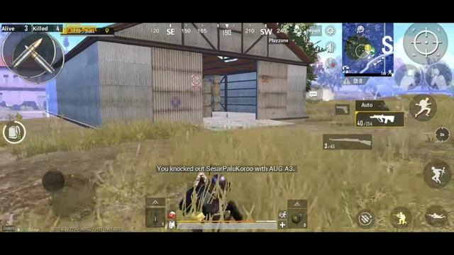 PUBG MOBILE VS CODE MOBILE. 1 vs 4/solo vs squad. Battle ground gameplay смотреть онлайн