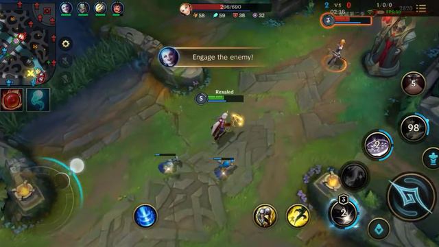 Lol mobile playing for the first time - League of legends mobile | Kimry12 Channel смотреть онлайн