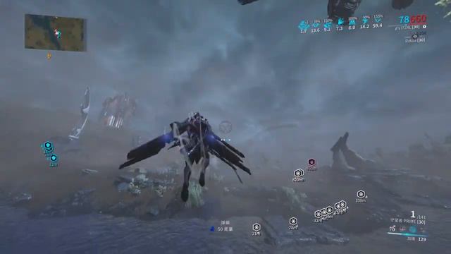 PS4 Warframe Eidolon Hunt Solo 4×3 Unairu no pads смотреть онлайн