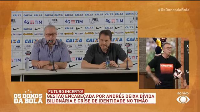 Debate Donos: Quem são os culpados pelas dívidas do Corinthians? смотреть онлайн