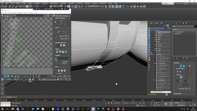3ds max UVW Unwrap Развертка lesson 01. Armor Set Unwrap смотреть онлайн