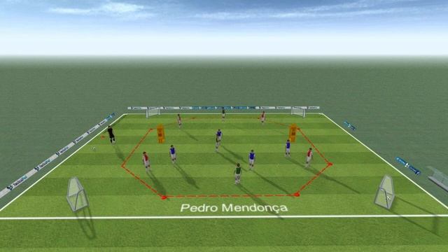 Position Game with Transitions '4v4 + 3 neutral players' смотреть онлайн