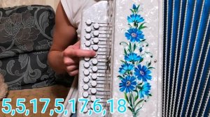 А я милого узнаю по походке-разбор на гармони