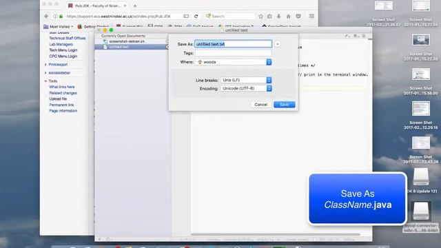 Compile and Run Simple Java Application on Mac with JDK смотреть онлайн