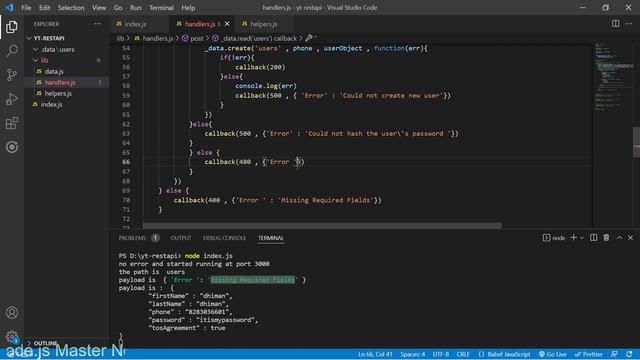 Crud Advance /Users Using PostMan | Reuse Crud Algorithm In Node.js For Users Path | Master Node.js смотреть онлайн