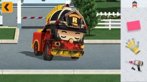 Пожарная машинка рой спешит на помощь