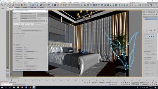 17 Render Element -Corona Render 3D Max Rendering