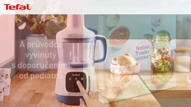 (CZ) Ruční mixér Tefal Yummy Gourmet na vaření 4v1 смотреть онлайн