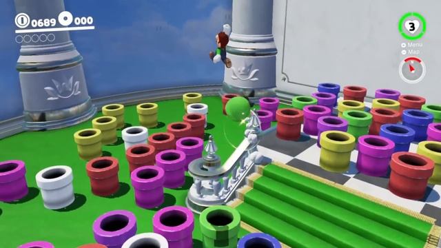 100 Mystery Pipes but Only ONE Lets LUIGI Escape!! смотреть онлайн