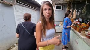 СУХУМ 2022/ОГРОМНЫЙ РЫНОК В СУХУМЕ?ЧТО КУПИЛИ? Магазин «1000 мелочей»/Абхазия 2022