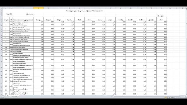 67. Отчеты: Плановые показатели - внесение плановых показателей смотреть онлайн