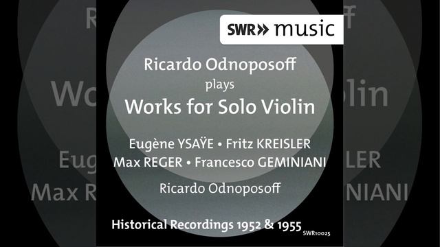 Violin Sonata in E Minor, Op. 27 No. 4: III. Finale смотреть онлайн