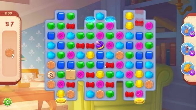 Homescapes. 1189 уровень. смотреть онлайн