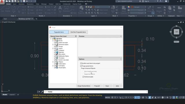 How to optimize a CAD drawing in AutoCAD смотреть онлайн