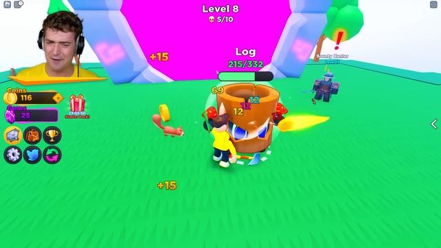 Idle HEROES SIMULATOR In Roblox! смотреть онлайн