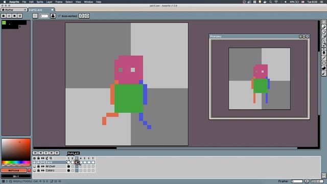 Aseprite Top Down Pixel Art Running Animation for Unity - Tutorial смотреть онлайн