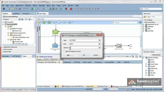 How to debug a BPM Process in BPM 12c смотреть онлайн