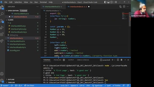 Learning Typescript - Class 13 - Sat 1st Oct, 2022 Batch37 (PIAIC Q1) by Qasim Ferozpurwala смотреть онлайн