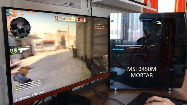 MSI B450M MORTAR ve GIGABYTE B450M S2H смотреть онлайн
