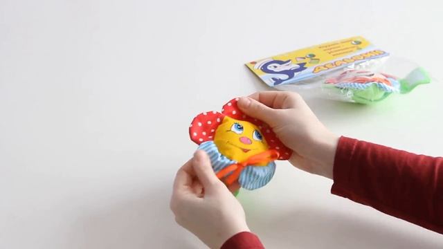 Мягкая игрушка-погремушка, браслет 