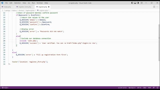 Login and Register using PDO PHP Mysql смотреть онлайн