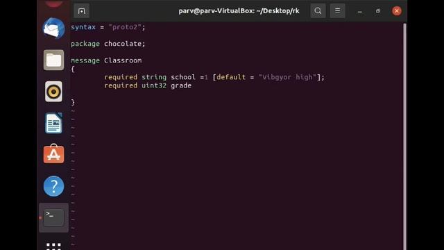 Default in Protobuf using proto2 смотреть онлайн